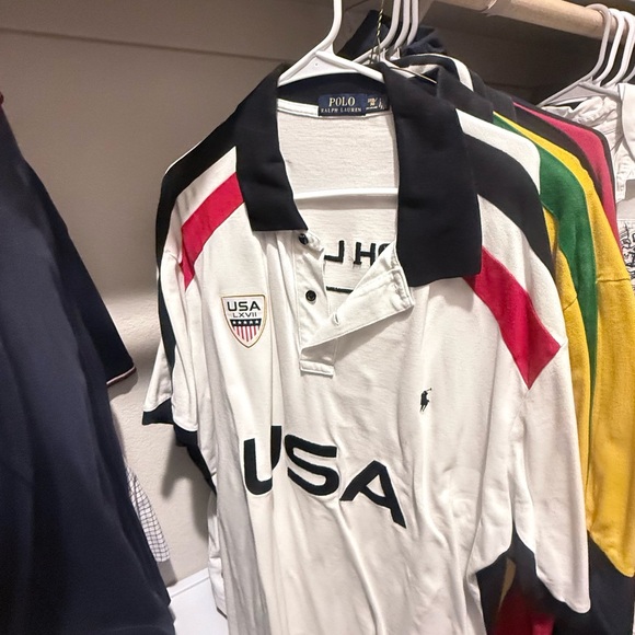 Ralph Lauren Black Casual Button-Down Shirt/ Multiple Ralph Lauren collar shirts - Picture 4 of 16